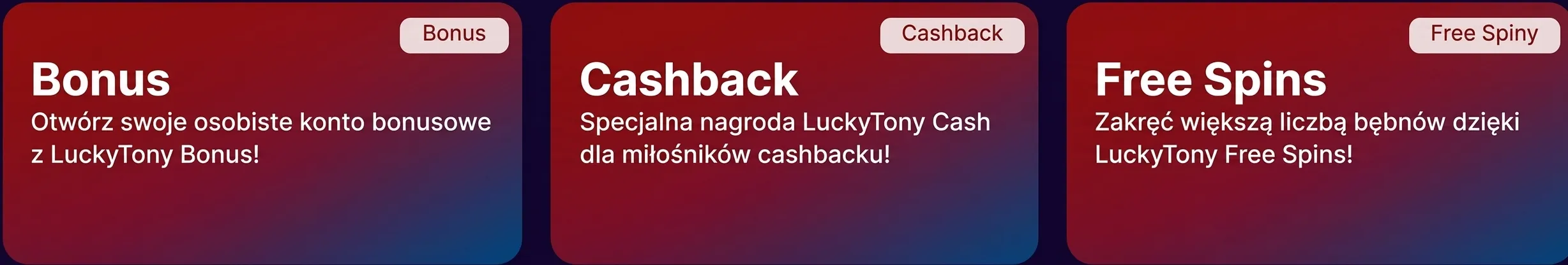 lucky tony bonus